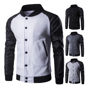 Best <b>Light</b> <b>Weight</b> 2025 Customized Embroidered Logo Versity <b>Jacket</b> Men's Student Wear Couple Varsity <b>Jacket</b> - Product Image 5