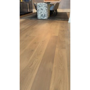 Planche de parquet en chêne blanc à 2 couches, 6 po x 5/8 po (15/3 mm) x 24 po-75 po, système de jointure mâle et femelle, qualité Select Classic - Product Image 5