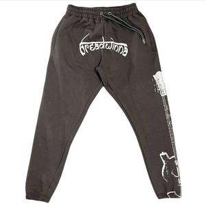 Ensemble de survêtements et sweats à capuche personnalisés pour hommes, coupe ample, sans cordon, épaules tombantes, style oversize - Product Image 2