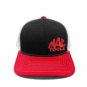 Sombreros de camionero de 6 paneles con logotipo bordado personalizado OEM, sombrero en blanco de estilo, sombreros de camionero negros con parte trasera de malla, gorras deportivas - Product Image 1