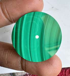 Fabricante OEM de Esferas de Reloj Personalizadas de Malaquita, Esfera de Piedra Verde para Relojes Automáticos y de Cuarzo - Product Image 2