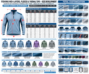 Herren Angelbekleidung, Fleece- und Thermounterwäsche - Glacier Fjord - Sechs Farben - Sport- und Outdoor-Bekleidungshersteller - Product Image 6