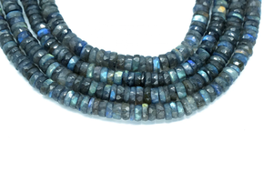 AAA Flashy <b>Labradorite</b> Faceted Stone Beads Tyre Shape Wheel Cut Beads 6mm 16 inches Strands Natural Gemstone For Jewelry Making - Product Image 6