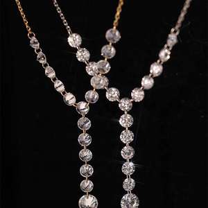 Colgante y Cadena con Diamante Redondo Cultivado en Laboratorio IGI D-E-F VVS-VS en Oro, Oro Rosa, Oro Blanco y Plata de Ley - Product Image 5