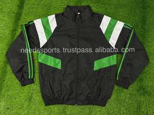 Chaqueta retro personalizada GAA de calidad superior a prueba de viento, cómoda chaqueta de talla grande de fútbol gaélico - Product Image 6