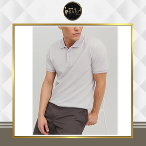 Qualité exceptionnelle, taille et design personnalisés, tissu en coton et polyester, coupe classique, col polo pour homme, à bas prix - Product Image 2