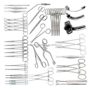 ชุดรักษาหลอดลมด้วยมือทำจากสแตนเลสสตีลเครื่องมือผ่าตัดแบบแมนนวลพร้อมคีม - Product Image 4