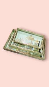 ถาดเคลือบพร้อมถาดเคลือบดูคลาสสิกถาดเคลือบฟันสำหรับใส่ของขวัญ - Product Image 3