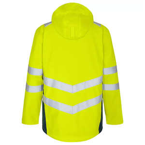 Chaqueta de Seguridad Ligera, Reflectante, Impermeable y de Alta Visibilidad para Hombre, Chaqueta de Seguridad para Trabajo al Aire Libre, Resistente al Viento - Product Image 4