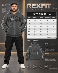Veste à capuche zippée intégrale en polaire sherpa pour homme, coupe oversize, style streetwear, personnalisable OEM, vente en gros, vêtements décontractés d'hiver - Product Image 5