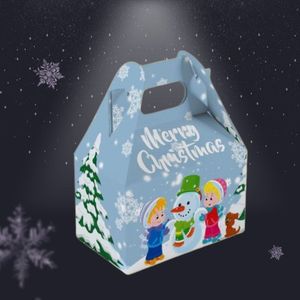 Wholesale Custom Halloween <b>Christmas</b> Gift <b>Boxes</b> OEM Printed Folding Paper <b>Box</b> With Cut Handle Vietnam Manufacturer Factory - Product Image 4