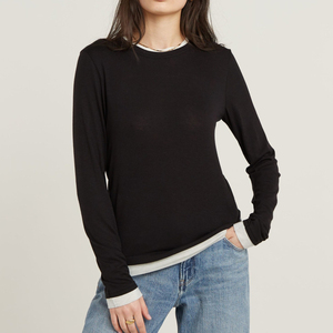 Camisetas Bordadas para Mujer, Proveedor de Fábrica, Camisetas de Algodón Bordadas de Alta Calidad para Producción en Masa y Marca Personalizada - Product Image 1