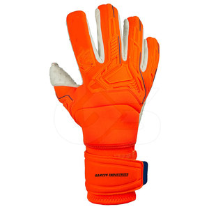 Gants de gardien de but en cuir avec logo personnalisé, antidérapants, de haute qualité, imperméables, avec sangle de poignet réglable - Product Image 2