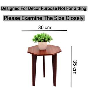 Table d'appoint traditionnelle antique très vendue, petite table d'angle pour chambre et salon, tabouret en bois, articles de décoration intérieure, prix de gros - Product Image 2