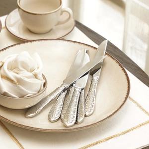 Couverts de table de mariage, vaisselle de luxe, couteau de table pour événements, couverts de style européen, couteau de luxe en argent - Product Image 6