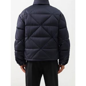 Veste d'hiver décontractée pour homme GRACE COLLECTION, grande taille, matelassée, longueur normale, coupe-vent, respirante, 100% polyester, doublure en coton - Product Image 5