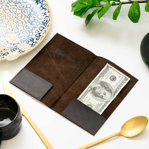 Porta Facturas de Cuero Genuino de Lujo para Restaurante, Elegante Presentador de Cuentas para Invitados, Cubierta para Menú, Carpeta para Facturas LBH-0072 - Product Image 2