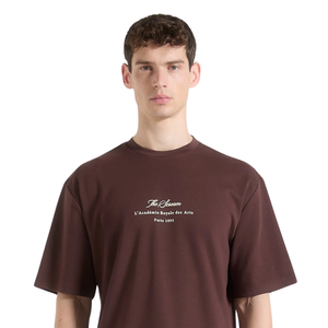T-shirt pour homme à col rond et manches courtes, imprimé graphique vintage au dos et texte à l'avant, coupe décontractée, décontracté, vente en gros, personnalisable, OEM, en coton - Product Image 3