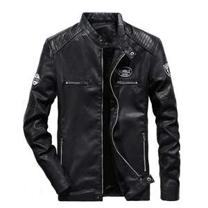 Blouson Moto Classique en Similicuir PU pour Garçons, Modèles Tendance 2026, Coupe Slim, Haute Qualité - Product Image 3
