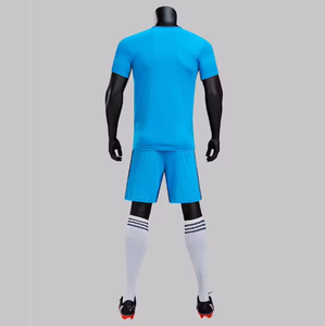 ชุดฟุตบอลผ้าโพลีเอสเตอร์ 100% แบบกำหนดเอง แห้งเร็ว สำหรับผู้ใหญ่ - Product Image 4