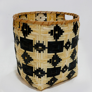 Juego de 3 Cestas Organizadoras de Ropa Tejidas de Bambú, Personalizadas con Asas, Diseño Moderno para Almacenamiento de Herramientas - Product Image 4