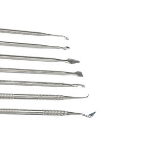 Double Ended Spatula and Carver <b>Set</b> 7 <b>PC</b> Versatile Kitchen Tools Baking Cooking and Decorating Cakes Ease CE By Grip Surgical - Product Image 6