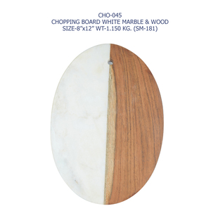Tabla de Cortar de Piedra y Madera MAE India al por Mayor, 12x12 pulgadas, 1.5 cm de Grosor, Ligera, Desechable, Apta para Lavavajillas, Duradera y Ecológica - Product Image 3