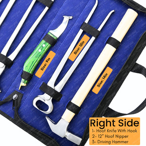 ชุดเครื่องมือ farrier คุณภาพสูงแบบพรีเมี่ยมสำหรับขนม้า<span class=keywords><strong>3</strong></span>คีมตัดเล็บ - Product Image 4