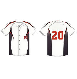 Maillot de baseball personnalisé sublimé, uniforme d'équipe respirant pour les clubs, fabricant OEM - Product Image 2
