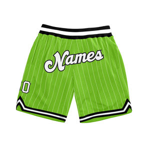 Pantalones Cortos Deportivos para Hombre de Calidad Premium con Estampado OEM 2026, Diseño de Malla Transpirable, Doble Capa, Estilo Béisbol - Product Image 6