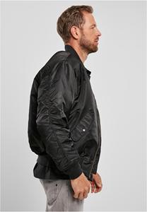 Blouson aviateur MA1 personnalisé avec logo OEM, col montant, décontracté, style bomber avec fermeture éclair, teint en pièce, pour l'automne - Product Image 4