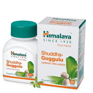 Comprimés Himalaya Shuddha Guggulu, 60 unités, complément alimentaire à base de plantes pour soutenir la santé cardiaque - Product Image 3