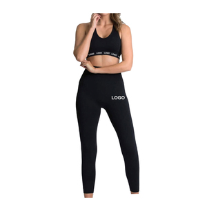 Conjunto de Yoga de Alta Visibilidad para Mujer, Top en Tendencia, Nueva Llegada, Transpirable, Ligero, 2 Piezas, Sin Mangas, Cintura Elástica, con Logotipo Personalizado - Product Image 5