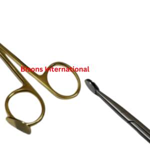 Ciseaux dissecteurs faciaux Trepsat BISONS en acier inoxydable de qualité supérieure, certifiés CE, pour chirurgie esthétique et lifting facial (vente en gros) - Product Image 3