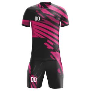 Uniforme de football respirant de qualité supérieure avec bretelles réglables pour l'été, 100 % polyester, antibactérien, anti-UV, séchage rapide, couleurs personnalisées - Product Image 1