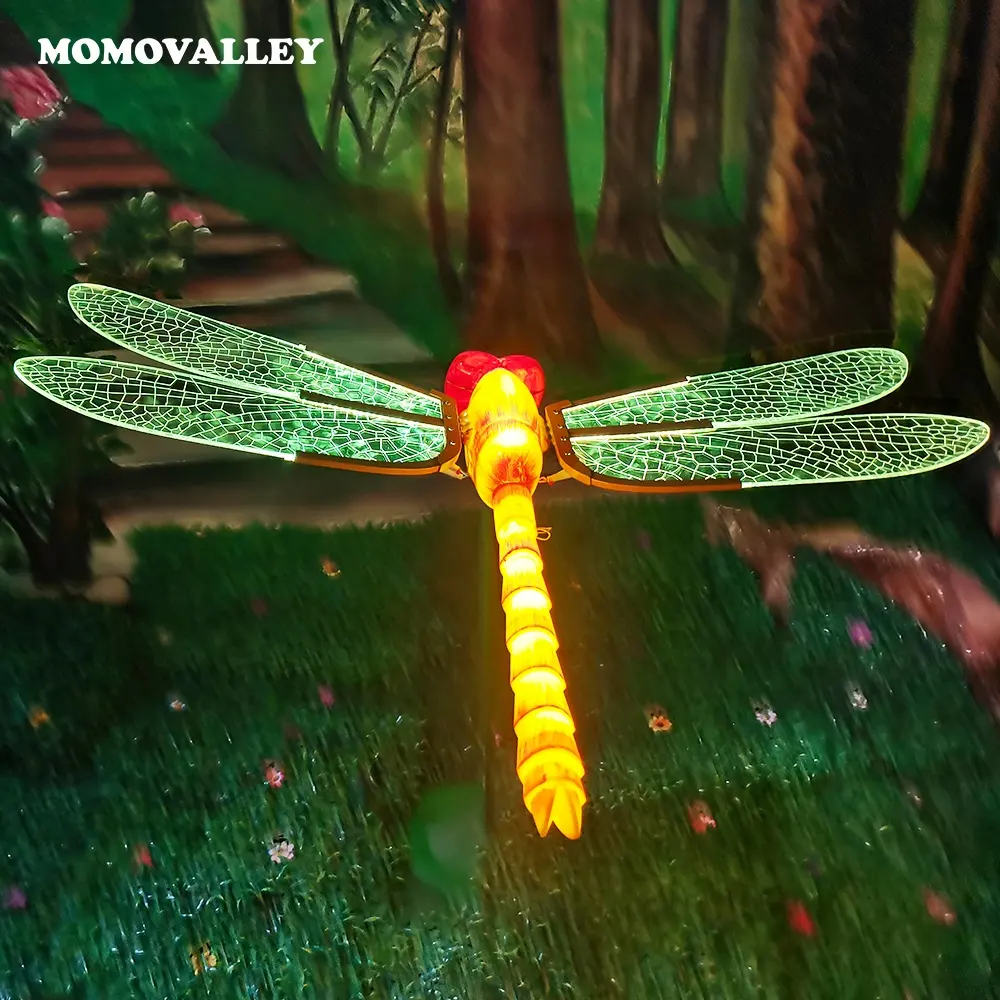 12V กลางแจ้งไฟ LED ตกแต่ง Dragonfly ไฟเมืองไฟ LED สําหรับตกแต่งสวนคริสต์มาสฮาโลวีนฤดูร้อน