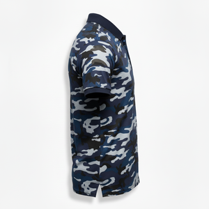 เสื้อโปโลกอล์ฟแขนสั้นพิมพ์ลายทั้งตัว แห้งเร็ว คอปกแข็งแรง ทนทาน ผลิตจากผ้าโพลีเอสเตอร์รีไซเคิล ระบายอากาศได้ดี - Product Image 2