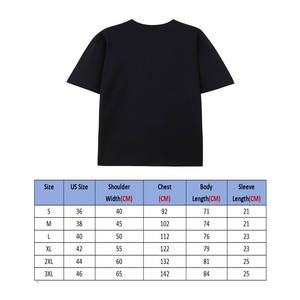 T-shirt noir pour homme de qualité supérieure, vente en gros, avec imprimé drapeau américain, manches courtes, col rond, jersey décontracté en coton, coupe classique, OEM ODM - Product Image 6