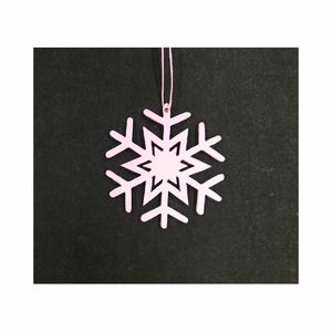 Etiquetas Colgantes de Madera Pintables con Forma de Muñeco de Nieve |   Kit de Manualidades Navideñas para Niños |   Adornos de Madera Natural en Blanco para Decoración Navideña - Product Image 4