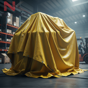 Bâche de protection premium en polyéthylène imperméable sur mesure pour l'exportation mondiale à usage longue durée - Product Image 5