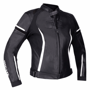 Damen Laura Echtleder-Rennfahrerjacke/Chaquetta nach Maß mit Buckel CE Level 2 - Product Image 1