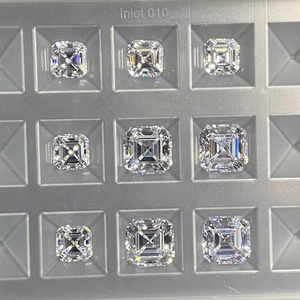 เพชร HPHT ทรง Asscher ขนาด 0.41 ถึง 0.99 กะรัต ไม่ได้รับการรับรอง ขายส่งสำหรับผู้ค้าเพชร - Product Image 3