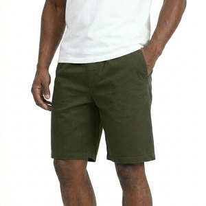 Pantalones Cortos Clásicos de Algodón, Cómodos, Ligeros, Estilo Moderno para Uso Diario - Product Image 5