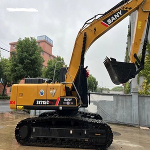 Oferta especial: Excavadora usada Sany SY215C, motor de 110kW de alta potencia, 90% nueva, equipo original, ideal para trabajos de construcción y terraplenes. - Product Image 1