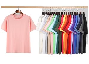 OEM เสื้อยืดคอกลมแขนสั้นผ้าฝ้ายแท้200กรัมสำหรับคู่รักระบายอากาศได้ดีดีไซน์โลโก้ตามสั่ง - Product Image 4