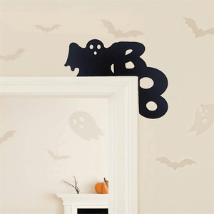 CIFbuy Decorazione da Appendere alla Porta a Tema Fantasma, Arte Murale di Halloween, Decorazione per Casa, Camera da Letto, Soggiorno, Servizio di Ritiro Disponibile - Product Image 2