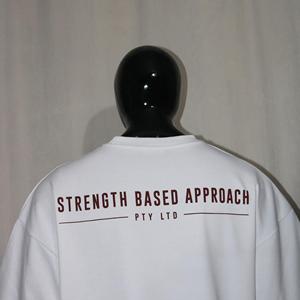 Men's White Oversized Short Sleeve O-Neck Casual T-<b>Shirt</b> <b>100</b>% Cotton Jersey Knit Solid Color Plain Design Finer Threads - Product Image 2