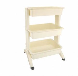 Organizador de Plástico Multiusos de Alta Calidad, Estante de Almacenamiento de Diseño Delgado para Espacios Pequeños - Product Image 1