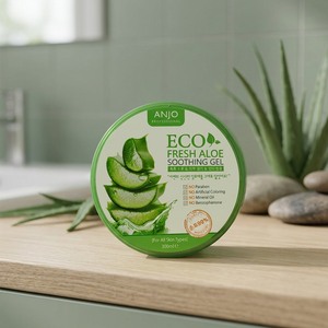 Gel apaisant coréen pour la peau, essence cosmétique anti-inflammatoire, émollient léger pour l'éclat et la régénération cutanée - Product Image 4