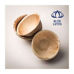 Tazón de Hoja de Palma 2026, Vajilla Ecológica Desechable para Servir Aperitivos y Catering al Aire Libre, Duradero, Limpio y Compostable, MÁS VENDIDO - Product Image 1